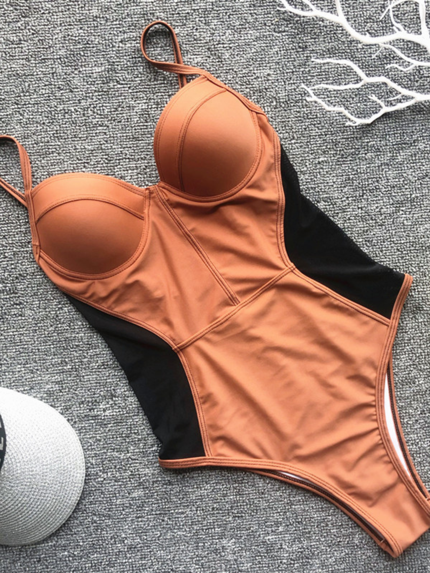 Maiô Com Abertura Nas Costas Modern Push - SUNSHINE