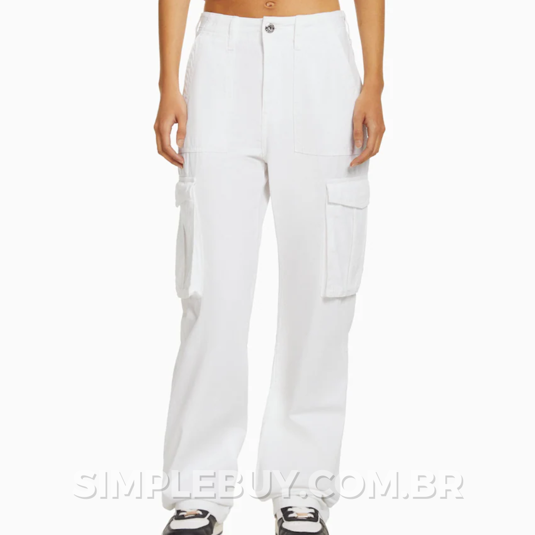 Calça Cargo Feminina - Afine e Modele o Seu Corpo