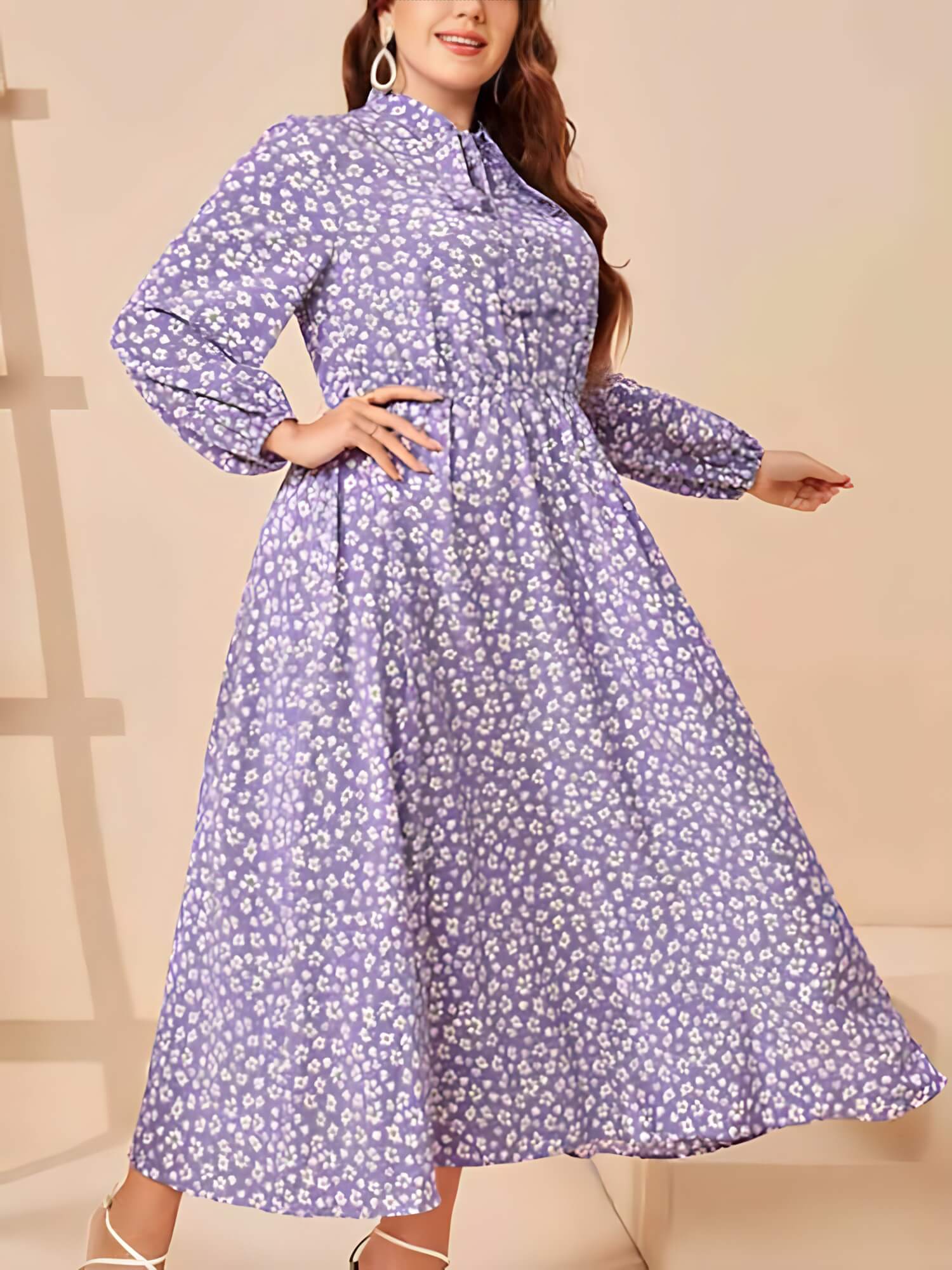 Vestido Mídi Bordelais - Plus Size