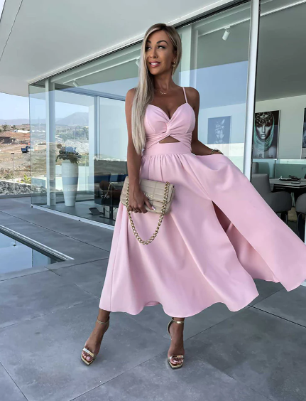 Vestido Allure Sofisticado Tecido Premium