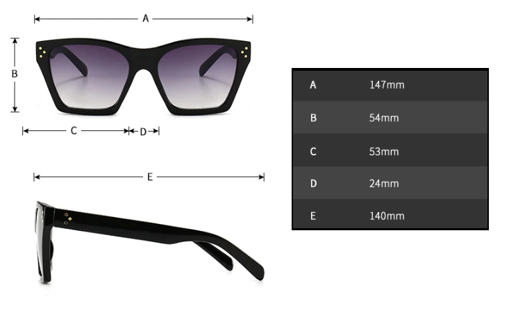 Óculos de Sol Gatinho Raquel