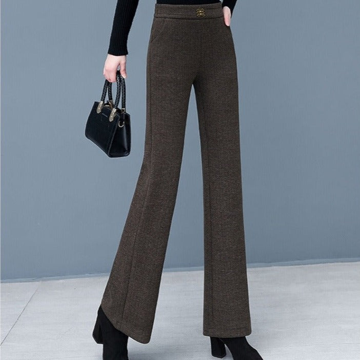 Calça Gramado™ em Tricollet-Chic / Aconchego e Sofisticação da Alfaiataria para o Inverno!