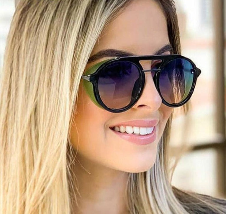 Óculos de Sol Redondo Vintage