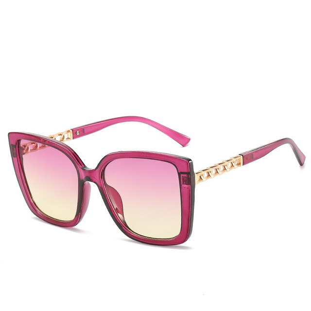 Óculos de Sol Quadrado Gatinho